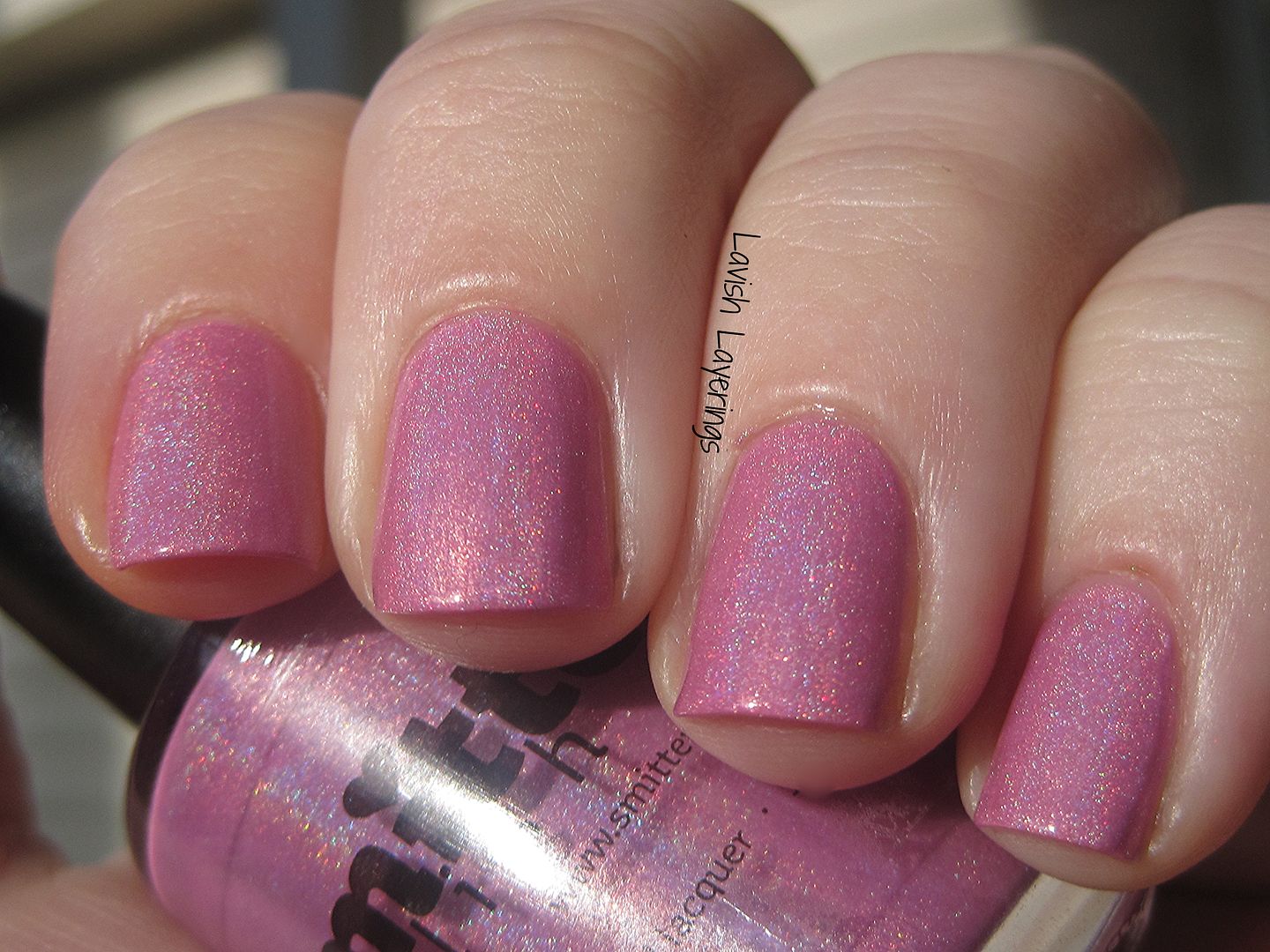 Lavish Layerings Smitten Polish Showers and Flowers